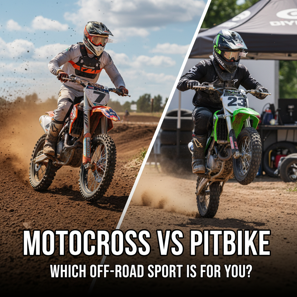 Motocross vs Pitbike: Który Off-Roadowy Sport Jest dla Ciebie?