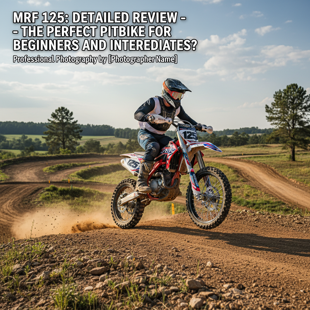 MRF 125: Szczegółowa Recenzja – Idealny Pitbike dla Początkujących i Średniozaawansowanych?