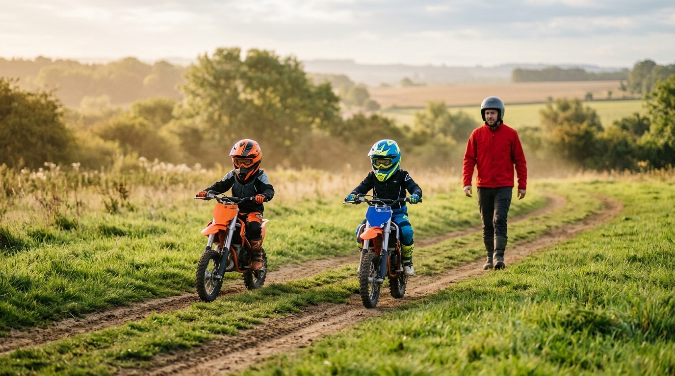 Cross dla dzieci – jak wybrać pitbike dla najmłodszych? – zdjęcie poglądowe