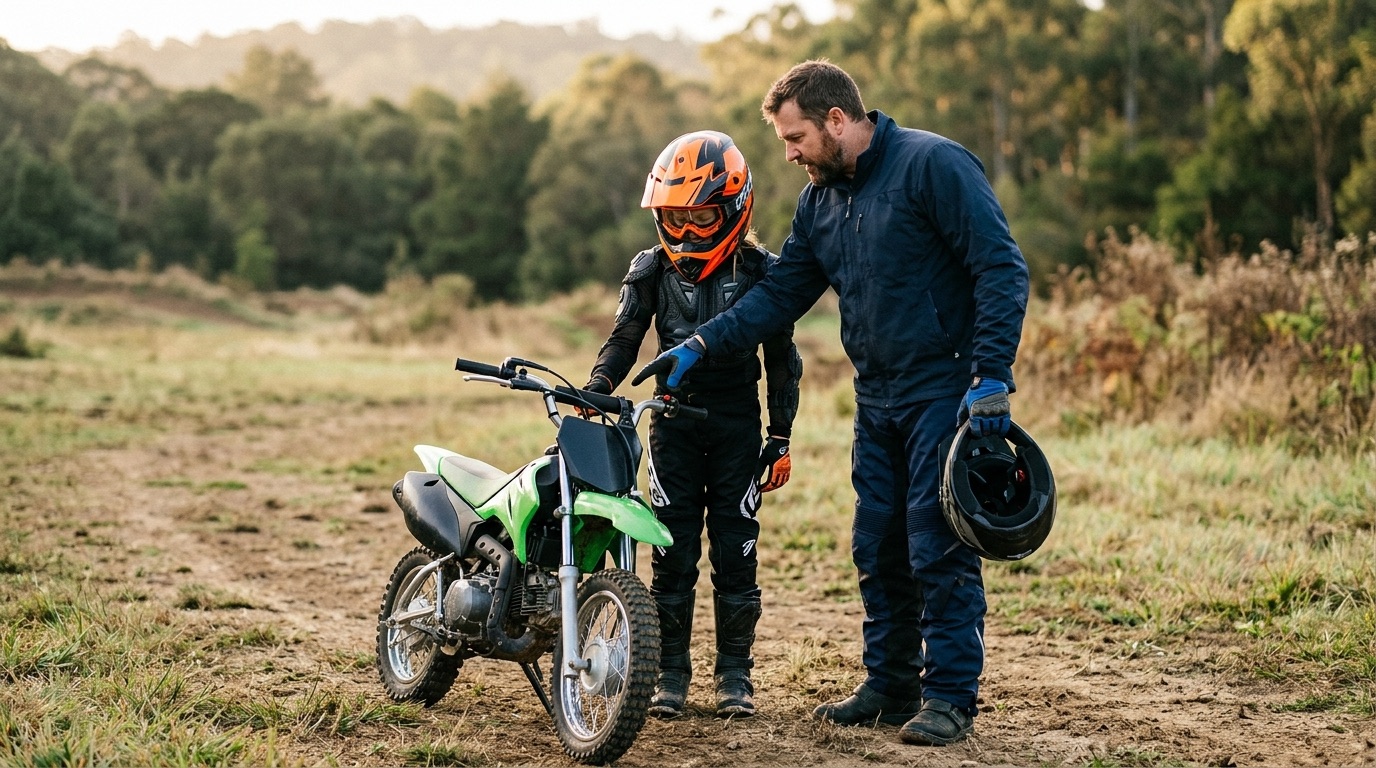 Jak zacząć z pitbike? Poradnik dla początkujących – zdjęcie poglądowe