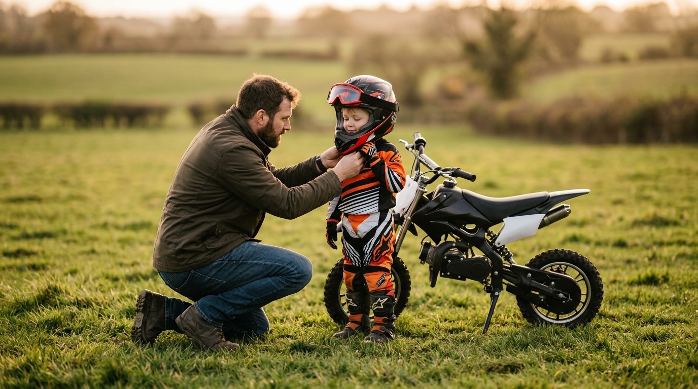 Pitbike dla dziecka – kompletny poradnik dla rodziców – zdjęcie poglądowe