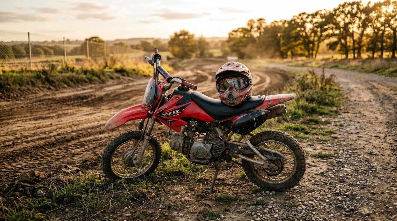 PitGang 140 – budżetowy pitbike 140cc – zdjęcie poglądowe