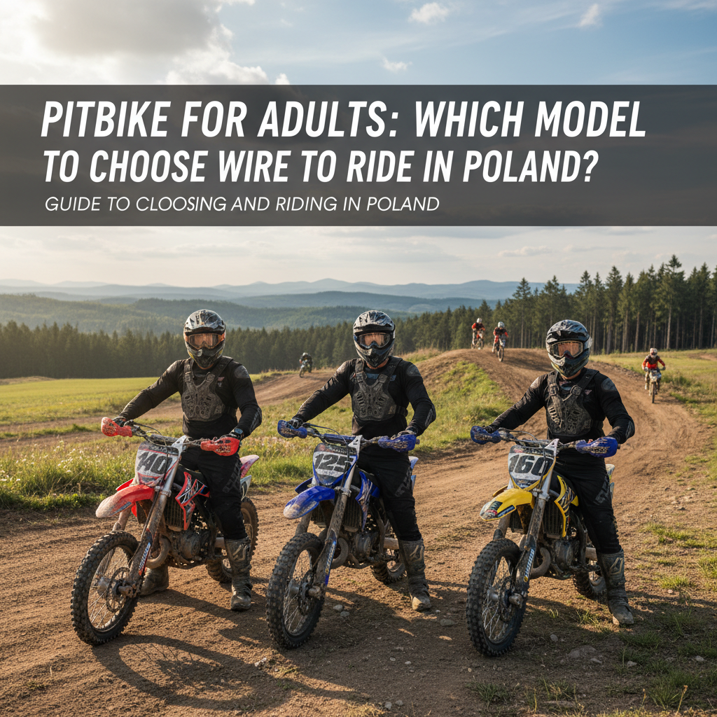 Pitbike dla Dorosłych: Jaki Model Wybrać i Gdzie Jeździć w Polsce?